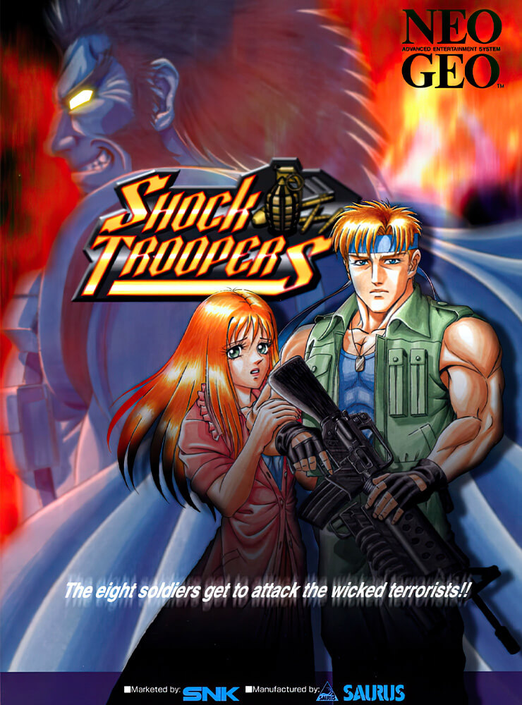 Shock Troopers Longplay